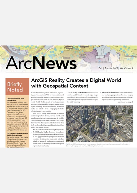 Illustration ArcNews (Juin 2023)